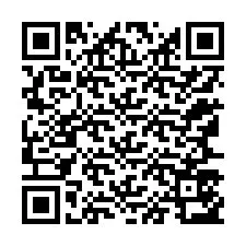 Código QR para número de teléfono +12167553968