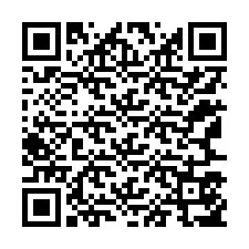 QR-код для номера телефона +12167557020