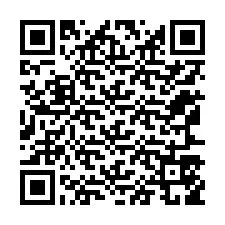 Kode QR untuk nomor Telepon +12167559813