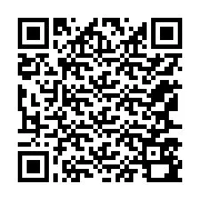 QR-код для номера телефона +12167590173