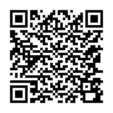 Codice QR per il numero di telefono +12167590176