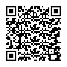 QR Code สำหรับหมายเลขโทรศัพท์ +12167590188