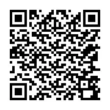 QR-koodi puhelinnumerolle +12167590189