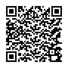 QR kód a telefonszámhoz +12167590191