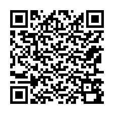 Código QR para número de telefone +12167590417