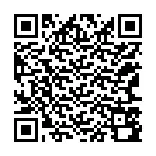 QR-код для номера телефона +12167590424