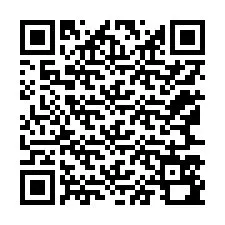 QR-код для номера телефона +12167590429