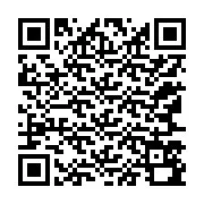 QR kód a telefonszámhoz +12167590438