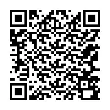 Codice QR per il numero di telefono +12167590727