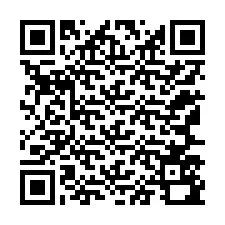 QR код за телефонен номер +12167590734