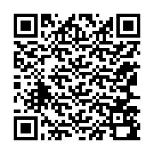 QR код за телефонен номер +12167590736