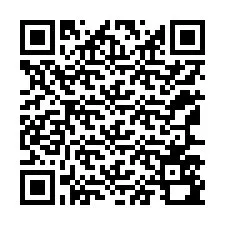 QR kód a telefonszámhoz +12167590740