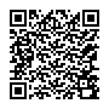 QR Code สำหรับหมายเลขโทรศัพท์ +12167590749