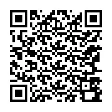 QR Code สำหรับหมายเลขโทรศัพท์ +12167590826