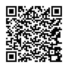 QR-код для номера телефона +12167590827