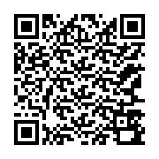 QR kód a telefonszámhoz +12167590831