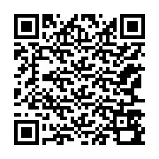 QR Code สำหรับหมายเลขโทรศัพท์ +12167590835