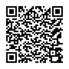 QR-код для номера телефона +12167590841