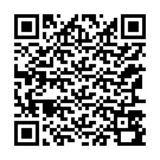 Codice QR per il numero di telefono +12167590844