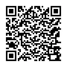 Kode QR untuk nomor Telepon +12167590845