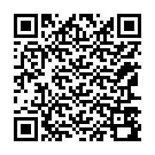 QR kód a telefonszámhoz +12167590851