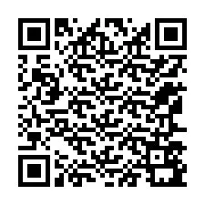 Kode QR untuk nomor Telepon +12167591253