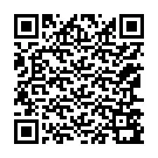 QR-код для номера телефона +12167591259