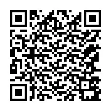 QR-код для номера телефона +12167591279