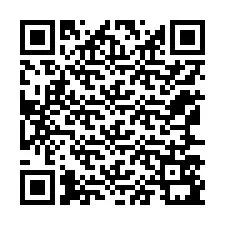 Código QR para número de teléfono +12167591283