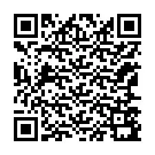 Código QR para número de teléfono +12167591285