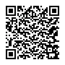 QR kód a telefonszámhoz +12167591427