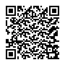 QR-code voor telefoonnummer +12167591431