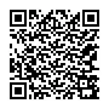 Codice QR per il numero di telefono +12167591433