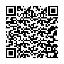 Kode QR untuk nomor Telepon +12167591435