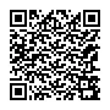 Codice QR per il numero di telefono +12167591455