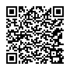 Código QR para número de teléfono +12167591473