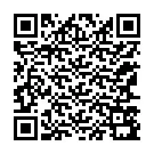 Codice QR per il numero di telefono +12167591474