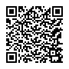 Codice QR per il numero di telefono +12167591655