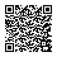 QR-koodi puhelinnumerolle +12167591658