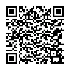 QR-код для номера телефона +12167591663