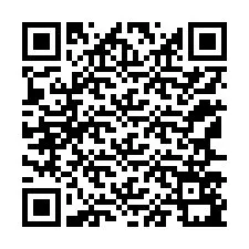 QR код за телефонен номер +12167591670