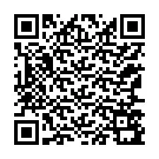 Código QR para número de teléfono +12167591684