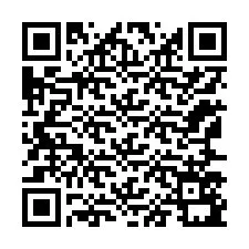 QR Code สำหรับหมายเลขโทรศัพท์ +12167591685