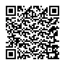 QR-код для номера телефона +12167591812