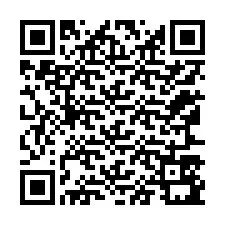 QR kód a telefonszámhoz +12167591819