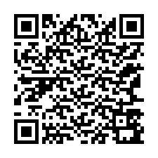 QR-код для номера телефона +12167591824