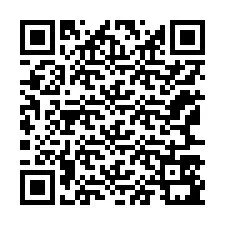 QR Code สำหรับหมายเลขโทรศัพท์ +12167591825