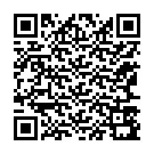 QR Code สำหรับหมายเลขโทรศัพท์ +12167591826