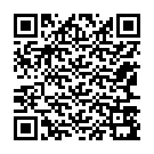 QR-код для номера телефона +12167591827