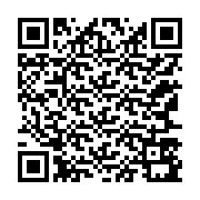 Código QR para número de telefone +12167591834